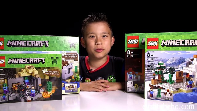 THE DESERT OUTPOST - LEGO MINECRAFT Set 21121 - Unboxing, Review, Time-Lapse Build