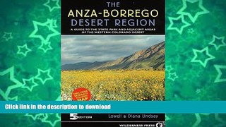 FAVORITE BOOK  Anza-Borrego Desert Region: A Guide to State Park and Adjacent Areas of the