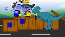 Learn Colors With Dinosaurs and Minion Rush| Colours for Children to Learn | Kids Learning Videos