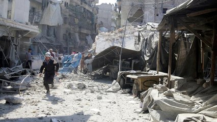 Halep'te büyük kaçış