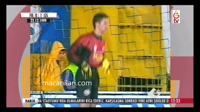 Fenerbahçe 1-2 Galatasaray [HD] 22.12.1999 - 1999-2000 Turkish 1st League Matchday 9