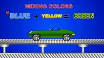 Learn Colors with Color Mixing for Kids | Color Cars for Kids | Kids Learning Videos