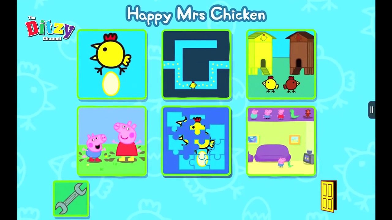 PEPPA PIG HAPPY MRS CHICKEN GAME Kindle app review & gameplay by DTSE - The Ditzy Channel