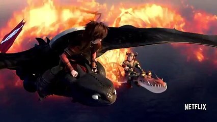 Dreamworks Dragones  Carrera Al Borde Tráiler - Nueva Serie Español