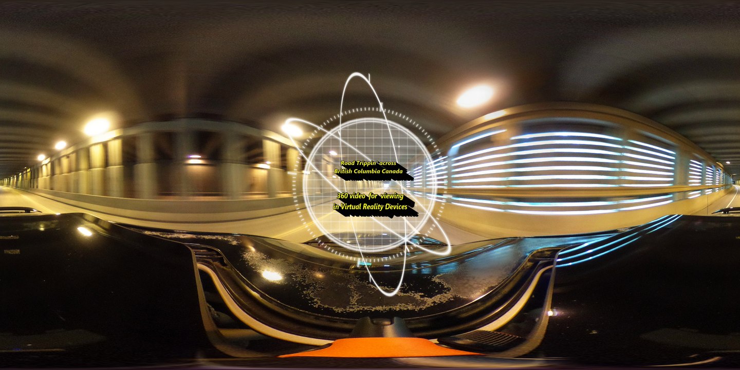 360 video Roadtrippin BC Canada for VR viewing by ThisIsMeInVR