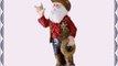 Sign Language ILY Cowboy Santa Claus Ornament