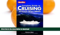 FAVORITE BOOK  Berlitz Complete Guide to Cruising and Cruise Ships (2002) (Berlitz Complete Guide