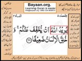 Quran in urdu Surah AL Nissa 004 Ayat 028 Learn Quran translation in Urdu Easy Quran Learning