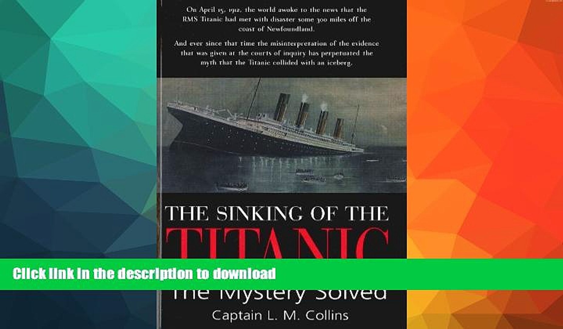 Read The Sinking Of The Titanic Full Online Video Dailymotion - roblox titanic surviving the sinking part 2
