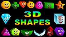 Shapes for Children to Learn | Shapes for Kids to Learn 3D Shapes for Preschoolers