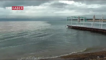 Denizin rengi değişti