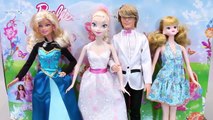 Mundial de Juguetes & Disney Princess Frozen Elsa Barbie Dress up Dolls Toys
