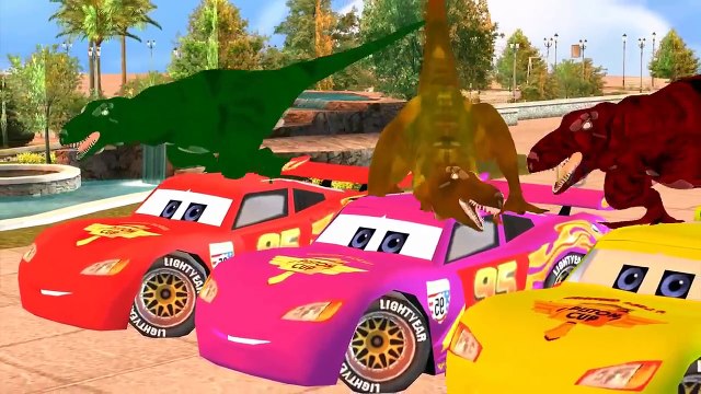 Gorilla Vs Dinosaurs Cartoon Movie For Children | Dinosaurs King Kong Fighting Animal Sounds