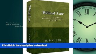 FAVORIT BOOK Biblical Law READ PDF FILE ONLINE