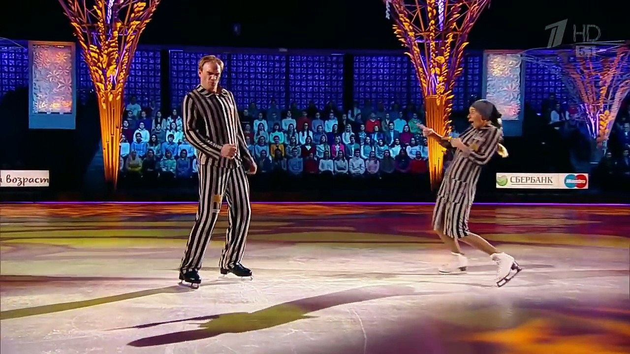 Patinage artistique sur le thème des camps de concentration... Mauvais gout