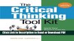 PDF The Critical Thinking Toolkit: Spark Your Team s Creativity with 35 Problem Solving Activities