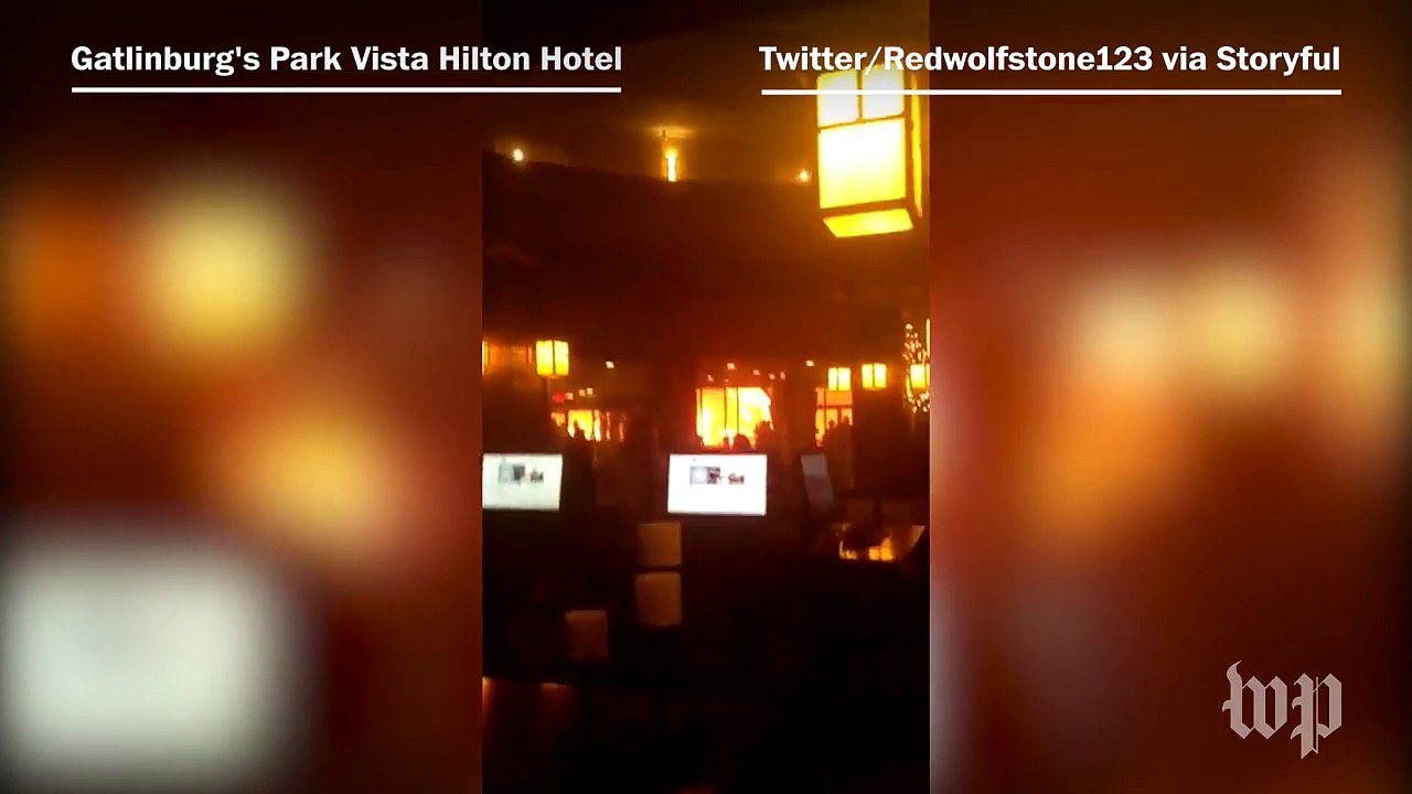 Flames, smoke and ash force residents out of Gatlinburg, Tenn.