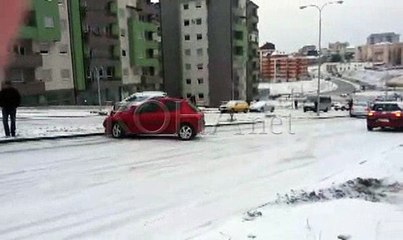 Bora sjell aksidentet në kryeqytet