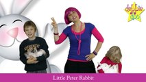 For Children. Little Peter Rabbit - Nursery Rhyme with Actions - Debbie Doo & Friends!