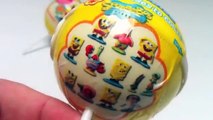 Kinder Surprise Chupa Chups Chupa   Surprise Lollipops SpongeBob Surprise