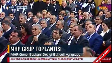 Bahçeli'den muhalefet dersi