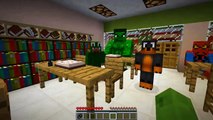 Minecraft School : FIVE NIGHTS AT FREDDY'S - NIGHT  #1  (Custom Roleplay)