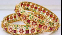 Bridal bangles and kngan designs of gold
