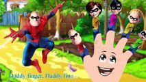 The Incredible Spiderman Finger Family Songs | Nursery Rhymes Lyric & More | Kan Kids TV