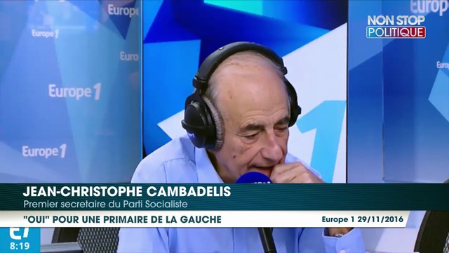 François Hollande pour une primaire de la gauche ? Jean-Christophe Cambadélis dit oui