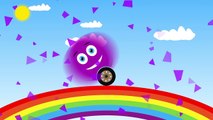 Happy Colored #Smiles on #Rainbow / Learn #Colors with Smiles for #Kids / Fun animation