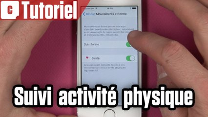 Comment désactiver le suivi de l’activité physique sur iPhone ?