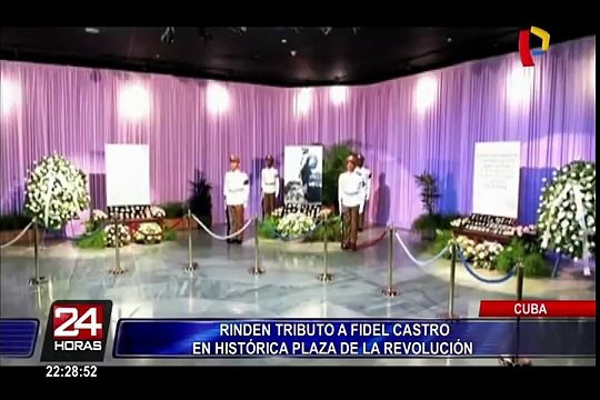 Cuba: rinden tributo a Fidel Castro en histórica Plaza de la Revolución