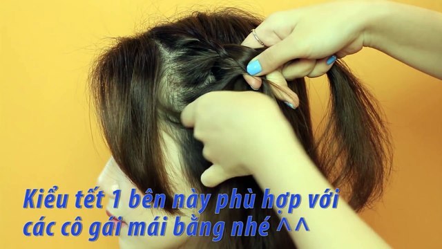 3 Kiểu tết tóc đẹp dành cho mái tóc ngắn | tóc đẹp | Bách hóa tóc