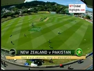 Pakistan vs New Zealand, 2nd Test, Day 1 Highlights 2011