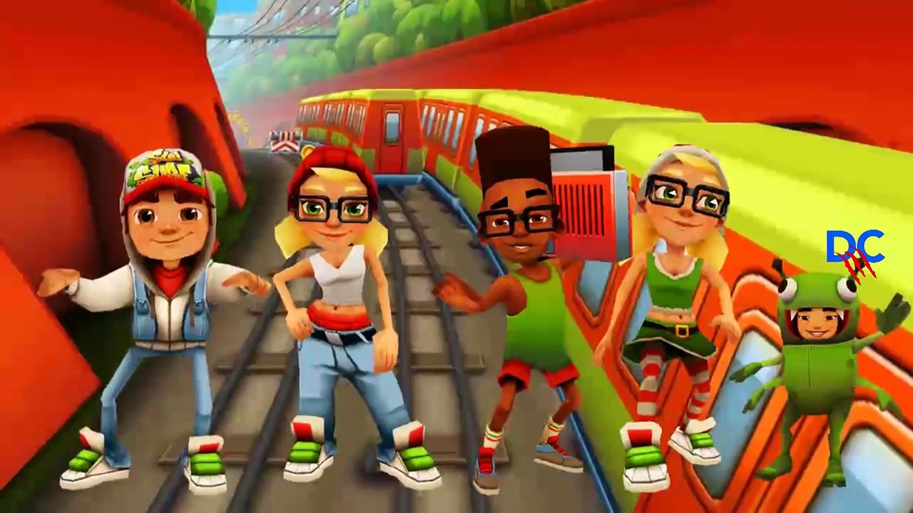 Finger Family Subway Sufers Cheats 3D Cartoon Amazing | Finger Family Nursery Rhymes For Children