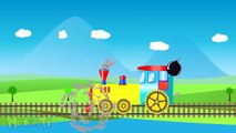 Toy Trains For Kids And Spiderman Toys Factory - Video For Kids