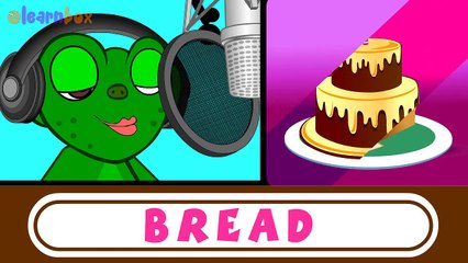 Learn Our Food Song! Children Heathy Food Song! Food Name for Children