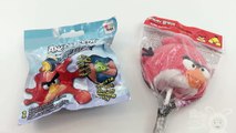 Blind Bag Angry Birds Surprise Toys Mashems   Geant Lollipop Red Bird
