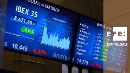 La Bolsa española sube un 0,60% y toma impulso hacia los 8.700 puntos