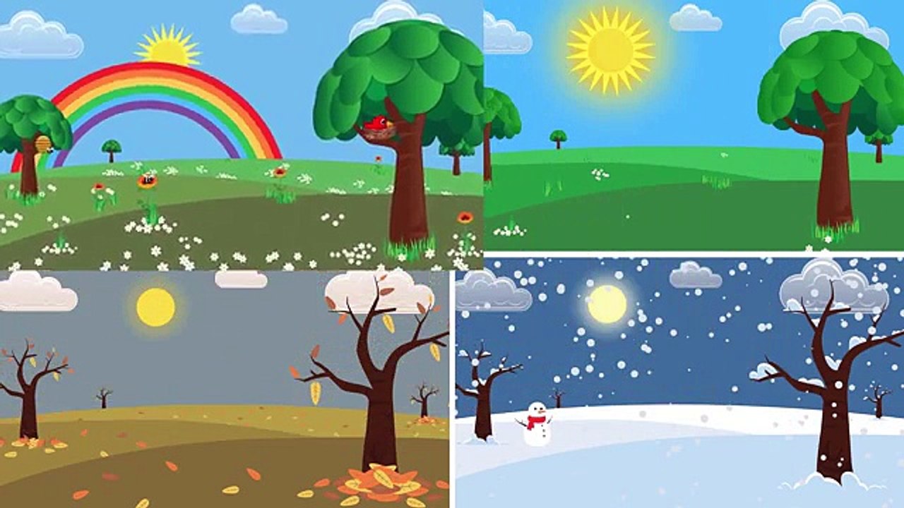 Seasons Song Video for kids