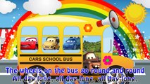 Cars Wheels on the Bus Kids Songs Disney Children music Nursery Rhymes