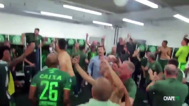 La joie des joueurs de Chapecoense avant le terrible accident