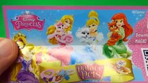 3 Surprise Eggs from the Disney Frozen 3 Disney Princess Kinder Surprise Eggs for toddlers SE&TU