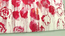 Retrospective du "graffeur érudit" Cy Twombly au centre Pompidou