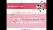 Drupal Framework For Maximizing E-commerce Business