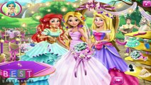 ღ Princess Rapunzel Wedding Party (Bridesmaids Ariel & Aurora)