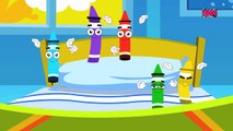 Five Little Crayons | Nursery Rhymes For Babies | Songs For Kids And Childrens