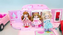 리틀미미 자동차 겨울왕국 엘사 여행 인형 장난감 Little MiMi Disney Frozen Elsa Princess Dolls Car Road Trip Toys YouTub