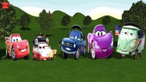 DISNEY PIXAR CARS Finger Family | Nursery Rhymes for Children | 3D Animation