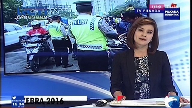Wanita Menangis Suaminya Kena Tilang Operasi Zebra
